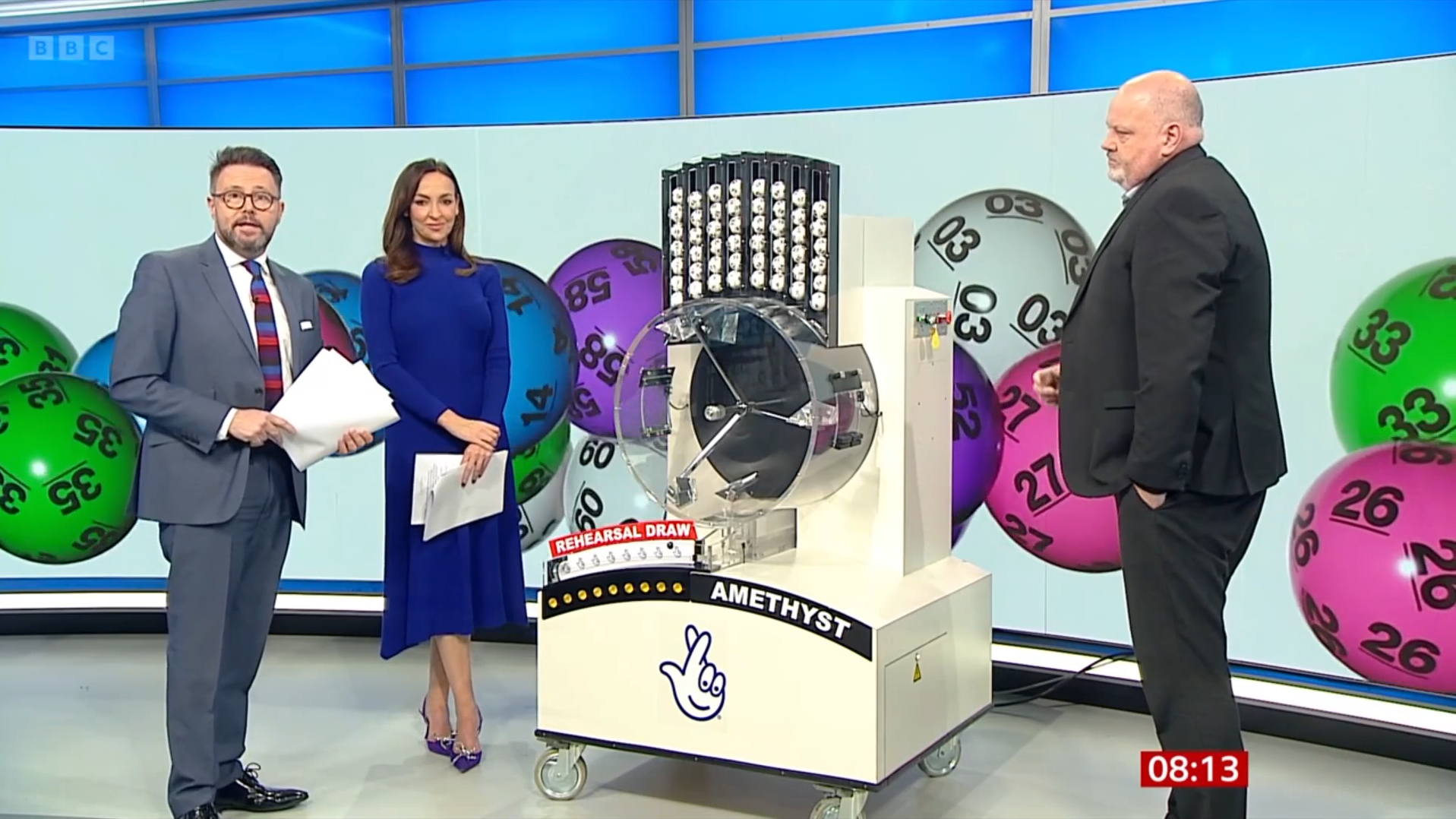 The National Lottery makes a news splash